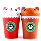 Squish Antistress Kawaii Squishies Slow Rising Jumbo Scented Cappuccino Coffee Cup Cat Funny Toys For Children Boys and Girls