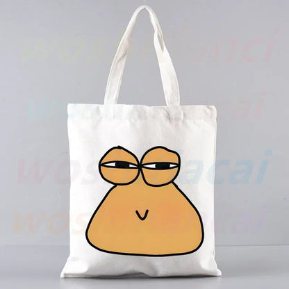 Pou Canvas Bag