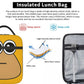 My Pet Alien Pou Thermal Insulated Lunch Bag for Office Portable Food Bag Cooler Thermal Lunch Boxes