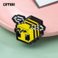 Minecraft Bee Pin